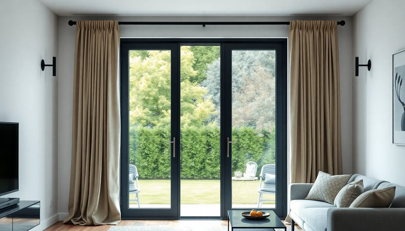 25 Stunning Patio Door Curtain Ideas That Transform Any Space (2025 Guide) 6 25 Stunning Patio Door Curtain Ideas That Transform Any Space (2025 Guide) 5