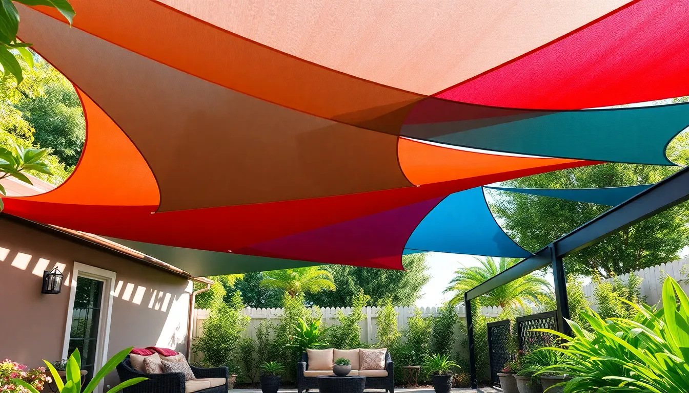 15 Creative Patio Sail Shade Ideas to Transform Your Outdoor Space in 2025 6 15 Creative Patio Sail Shade Ideas to Transform Your Outdoor Space in 2025 5