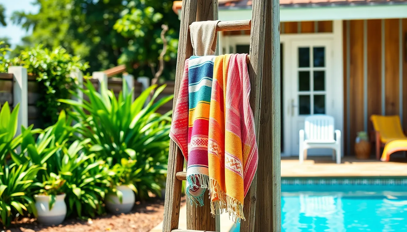 15 Smart Pool Towel Storage Ideas That'll Transform Your Poolside Chaos 6 15 Smart Pool Towel Storage Ideas That'll Transform Your Poolside Chaos 5