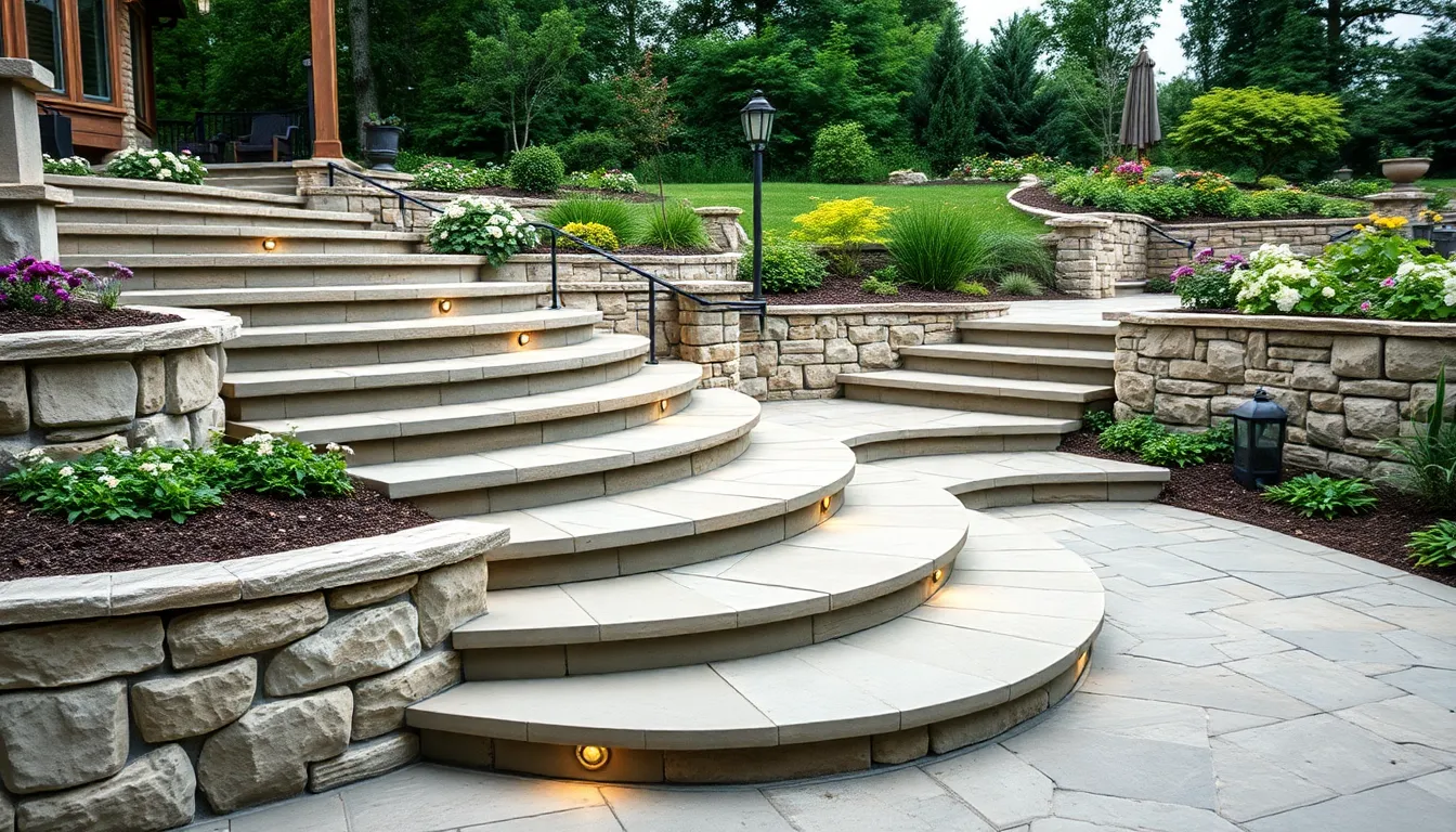 27 Stunning Raised Patio Ideas with Steps to Transform Your Backyard 6 27 Stunning Raised Patio Ideas with Steps to Transform Your Backyard 5