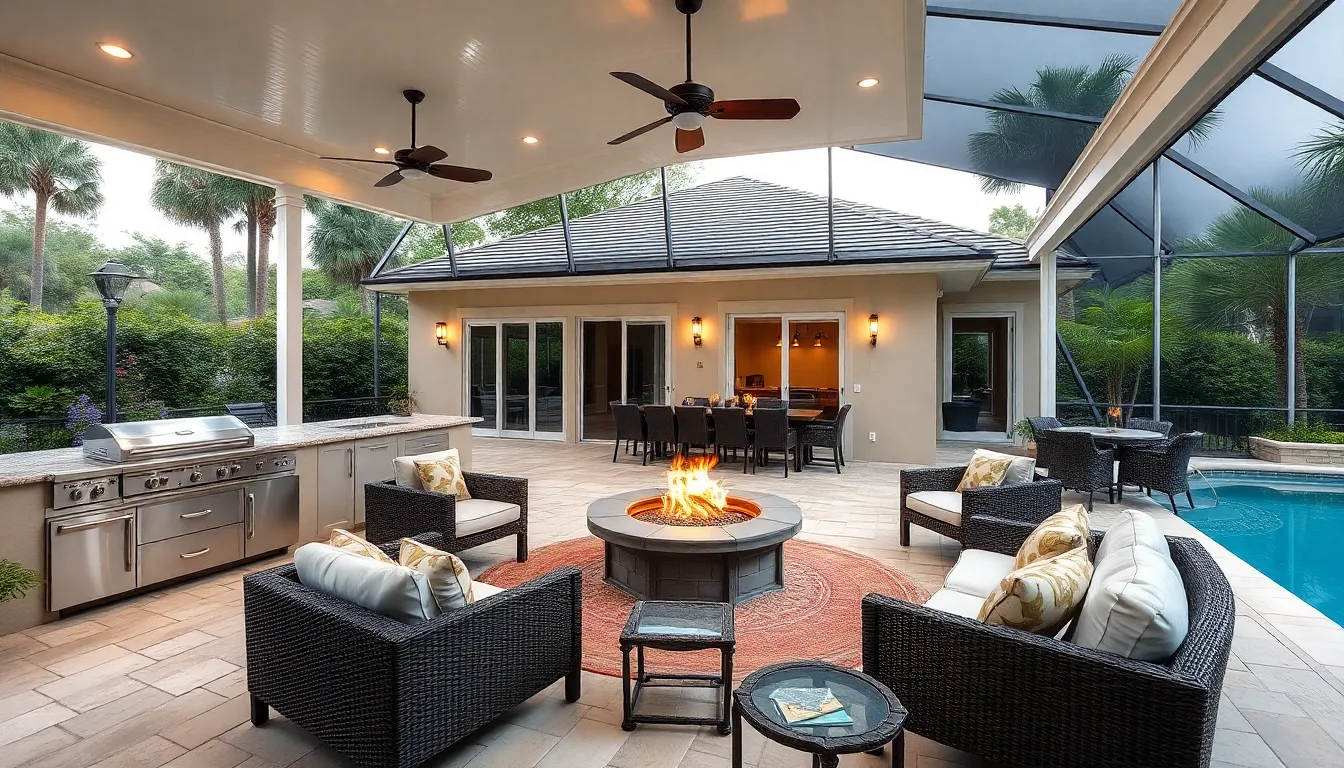 25 Stunning Screened Pool Patio Ideas to Transform Your Backyard Into a Paradise 6 25 Stunning Screened Pool Patio Ideas to Transform Your Backyard Into a Paradise 5