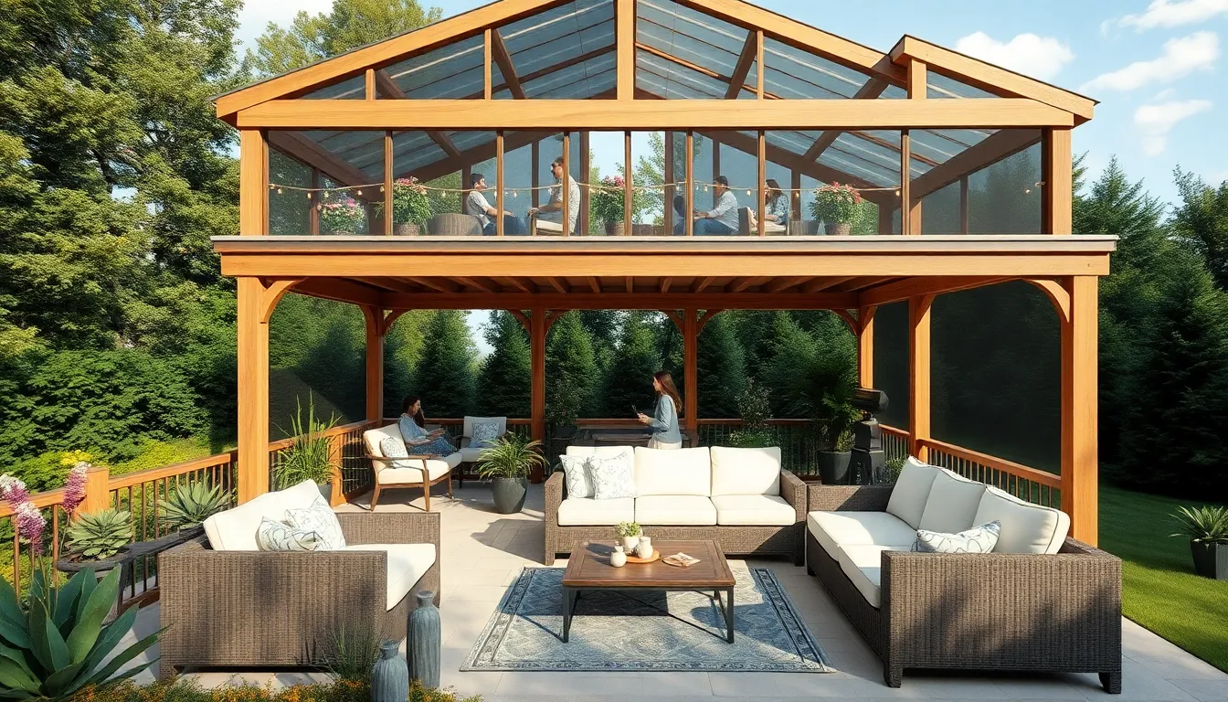 25 Stunning Screened Gazebo Ideas to Transform Your Backyard Into an Outdoor Oasis 5