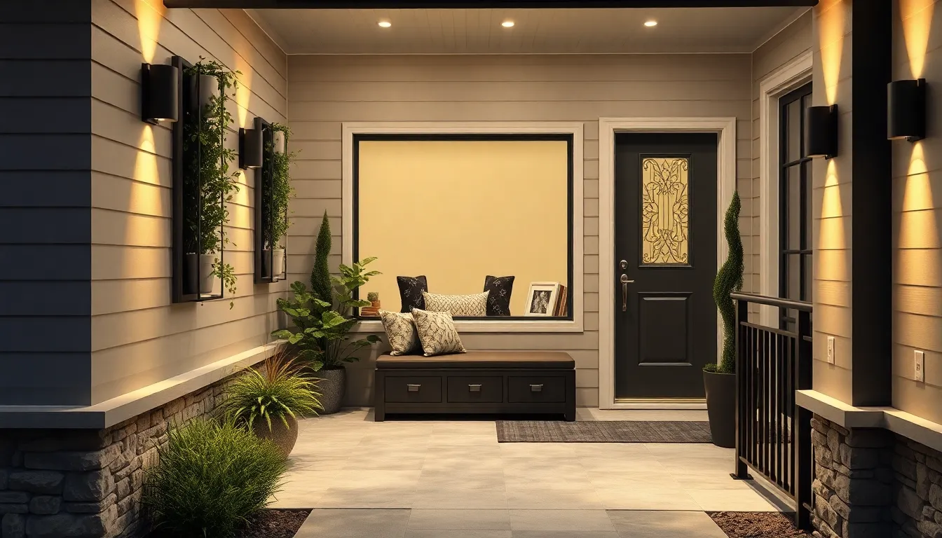 25 Side Front Door Entrance Porch Ideas That Transform Your Home's Curb Appeal 6 25 Side Front Door Entrance Porch Ideas That Transform Your Home's Curb Appeal 5