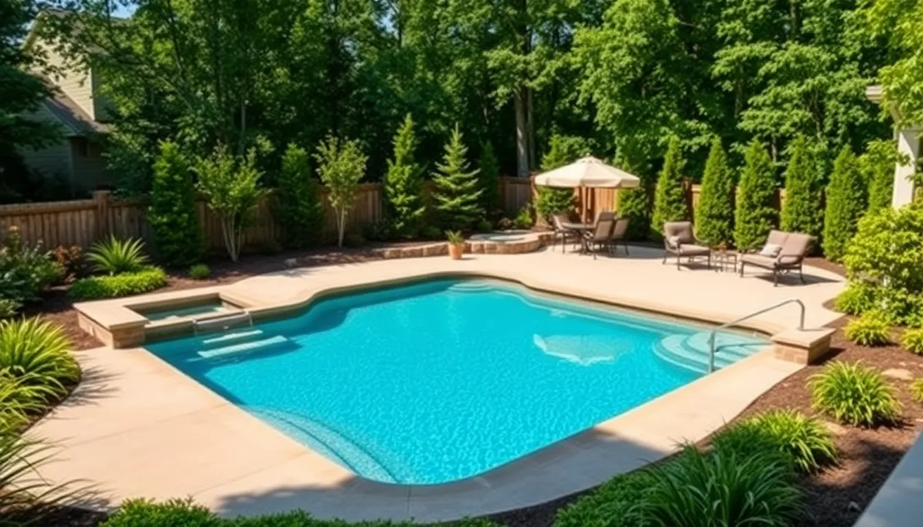 25 Small Inground Pool Ideas That Transform Tiny Backyards Into Luxury Retreats 6 25 Small Inground Pool Ideas That Transform Tiny Backyards Into Luxury Retreats 5