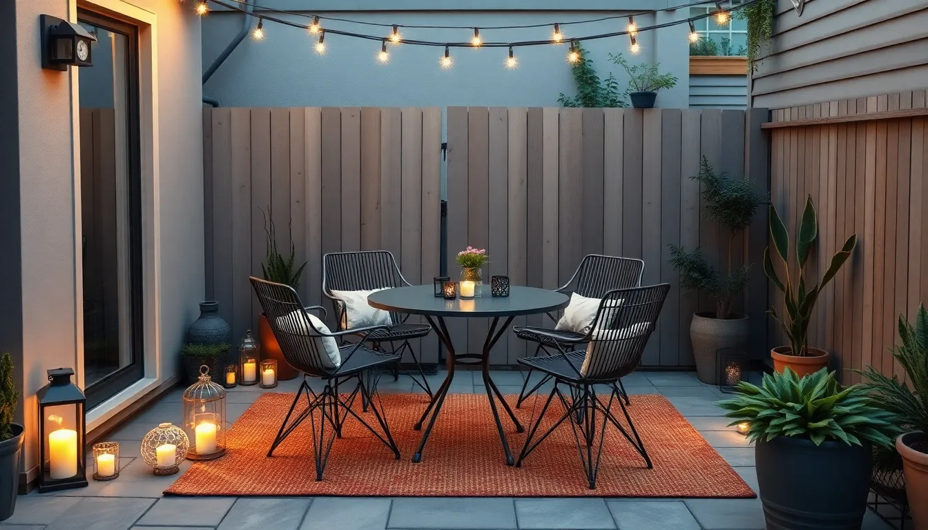25 Small Patio Dining Ideas That Transform Tiny Spaces Into Cozy Outdoor Retreats 6 25 Small Patio Dining Ideas That Transform Tiny Spaces Into Cozy Outdoor Retreats 5