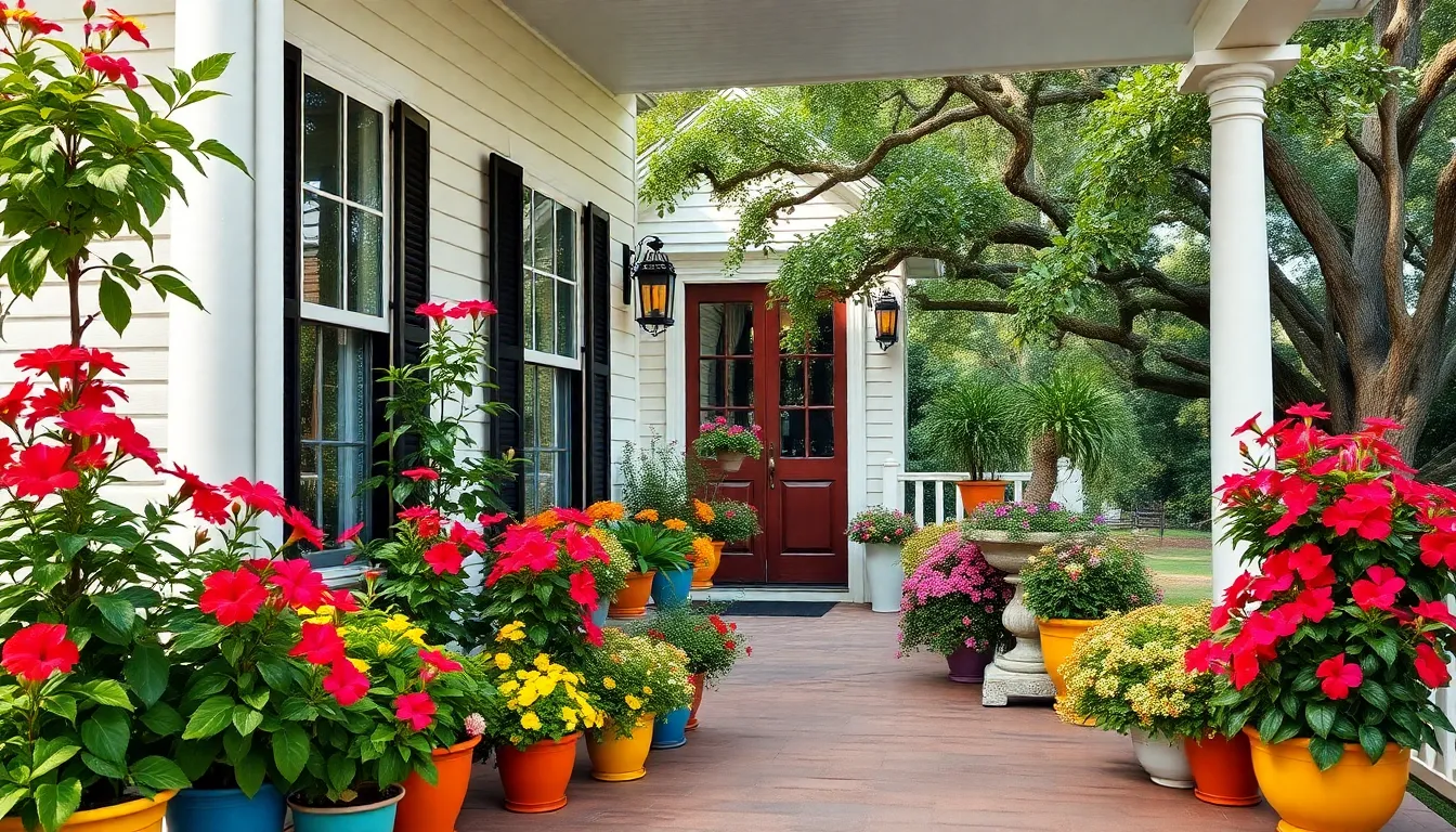 25 Southern Front Porch Ideas to Transform Your Home's Curb Appeal 6 25 Southern Front Porch Ideas to Transform Your Home's Curb Appeal 5