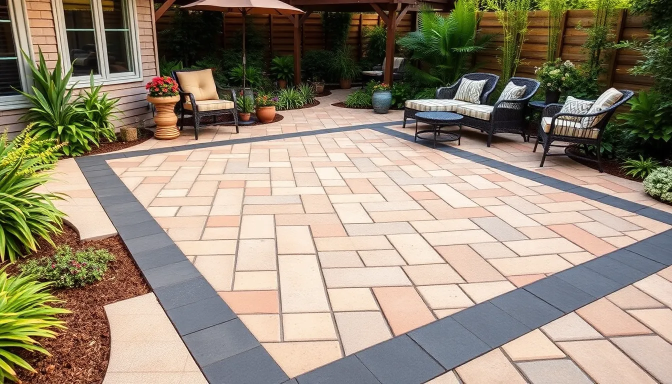 25 Stunning Square Paver Patio Ideas That Transform Any Backyard 6 25 Stunning Square Paver Patio Ideas That Transform Any Backyard 5