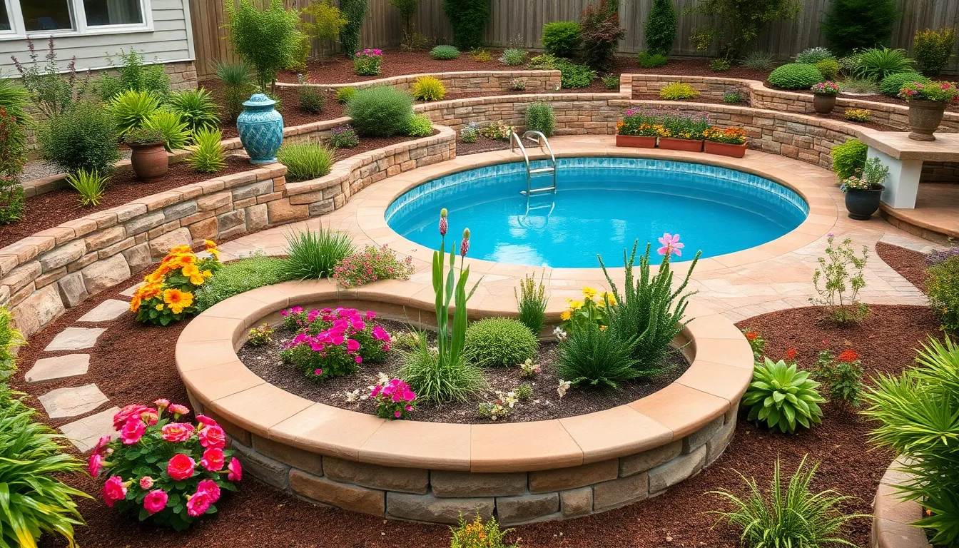 25 Stunning Sunken Above Ground Pool Ideas That Look Like Million-Dollar Backyards 6 25 Stunning Sunken Above Ground Pool Ideas That Look Like Million-Dollar Backyards 5