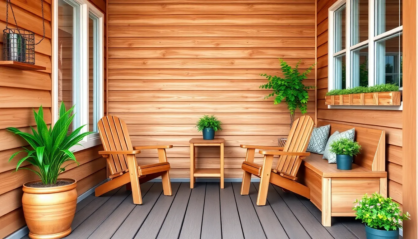 25 Stunning Wood Front Porch Ideas That Boost Your Home's Curb Appeal 6 25 Stunning Wood Front Porch Ideas That Boost Your Home's Curb Appeal 5