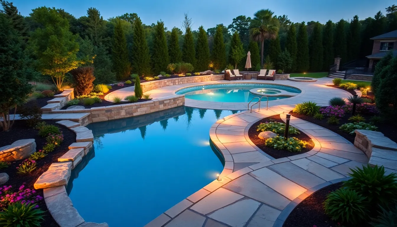 27 Above Ground Pool Landscape Ideas That Transform Your Backyard Into a Resort 8 27 Above Ground Pool Landscape Ideas That Transform Your Backyard Into a Resort 7