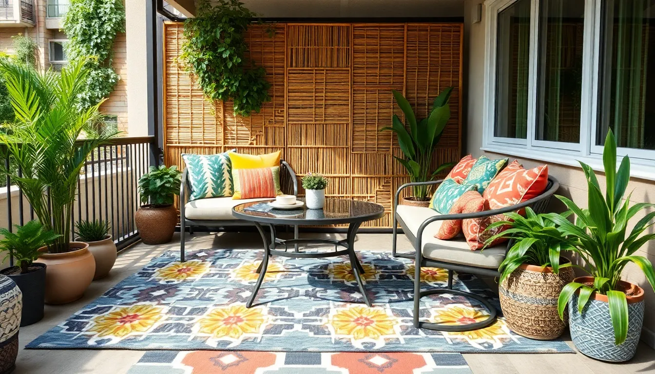 27 Apartment Patio Decorating Ideas to Transform Your Small Space in 2025 8 27 Apartment Patio Decorating Ideas to Transform Your Small Space in 2025 7