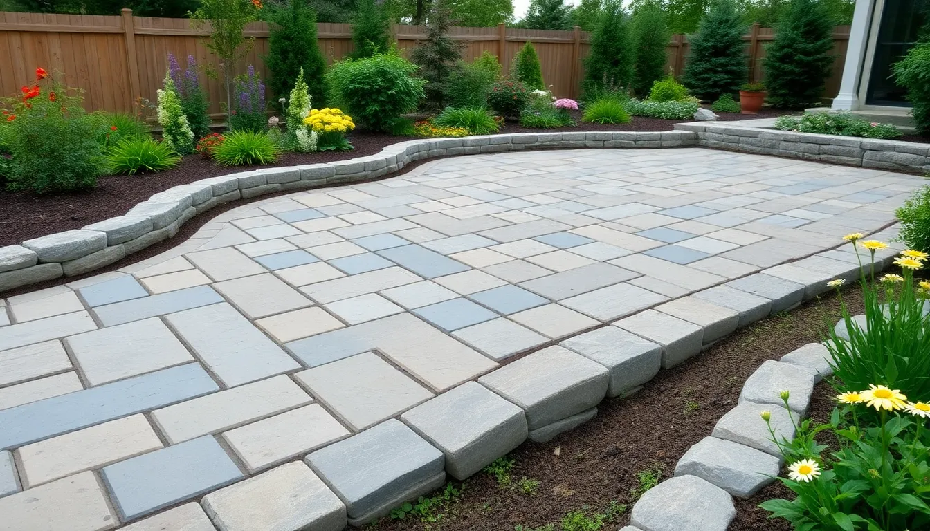 25 Stunning Backyard Stone Patio Ideas That'll Transform Your Outdoor Space 8 25 Stunning Backyard Stone Patio Ideas That'll Transform Your Outdoor Space 7