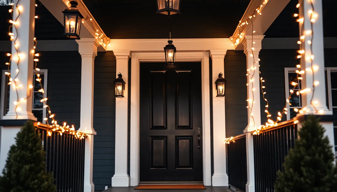 25 Stunning Black and White Porch Ideas That'll Transform Your Curb Appeal 8 25 Stunning Black and White Porch Ideas That'll Transform Your Curb Appeal 7