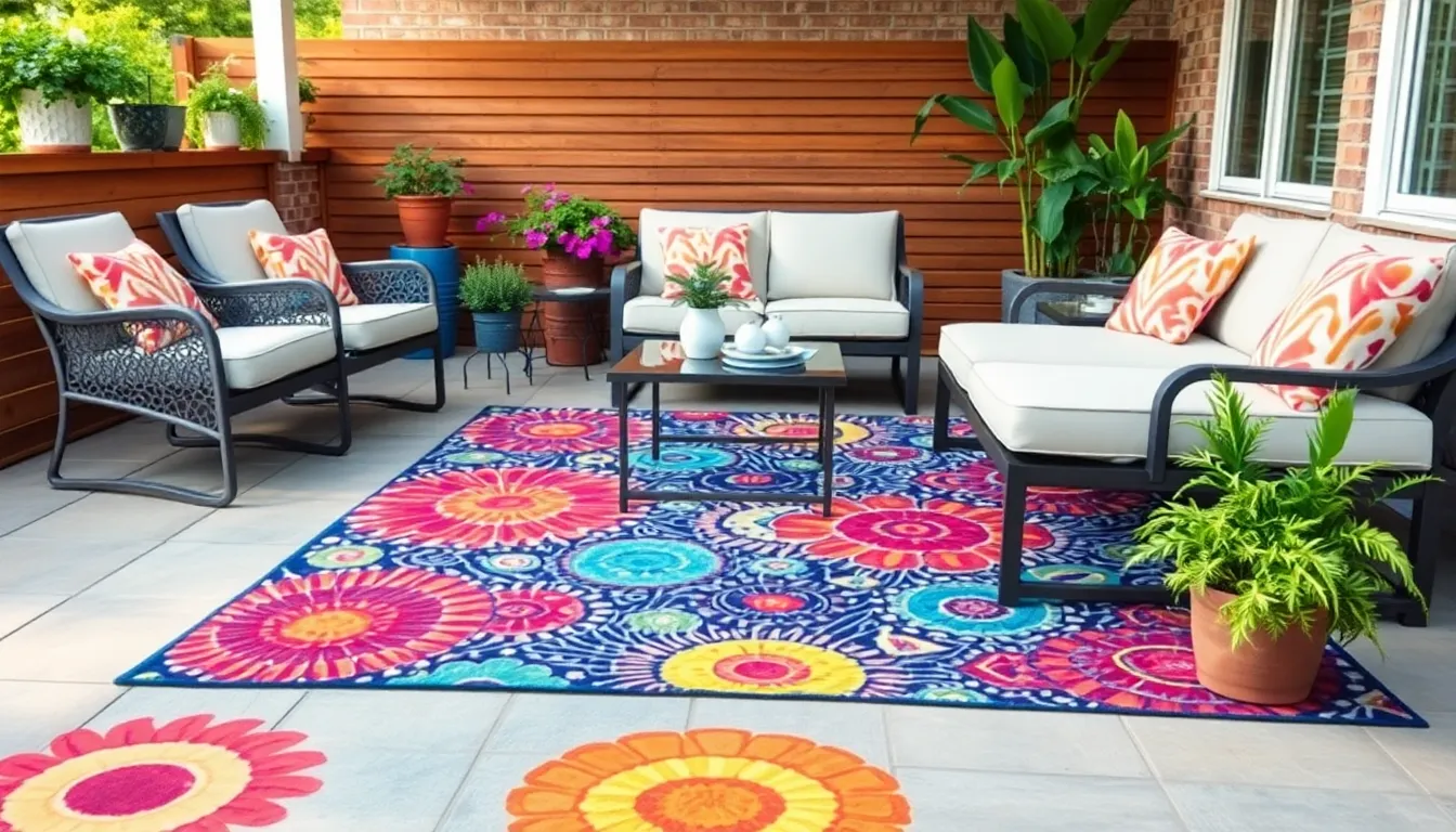 10 Cheap Patio Floor Ideas That Look Expensive (Under $100!) 8 10 Cheap Patio Floor Ideas That Look Expensive (Under $100!) 7