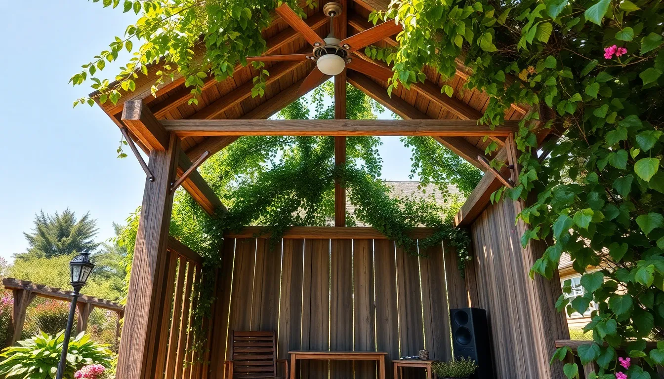 25 Stunning Corn Crib Gazebo Ideas to Transform Your Old Farm Building 8 25 Stunning Corn Crib Gazebo Ideas to Transform Your Old Farm Building 7