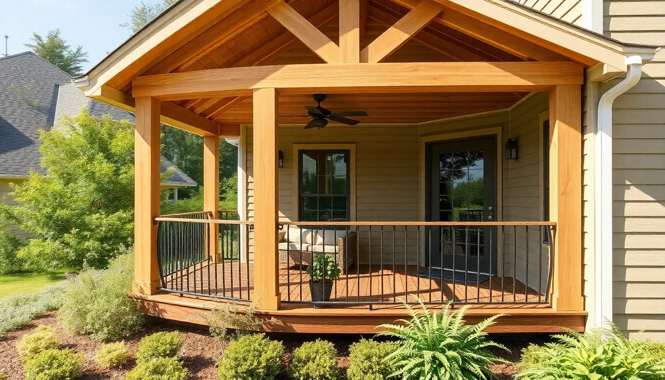 25 Stunning Covered Front Porch Ideas That Will Transform Your Home's Curb Appeal 8 25 Stunning Covered Front Porch Ideas That Will Transform Your Home's Curb Appeal 7