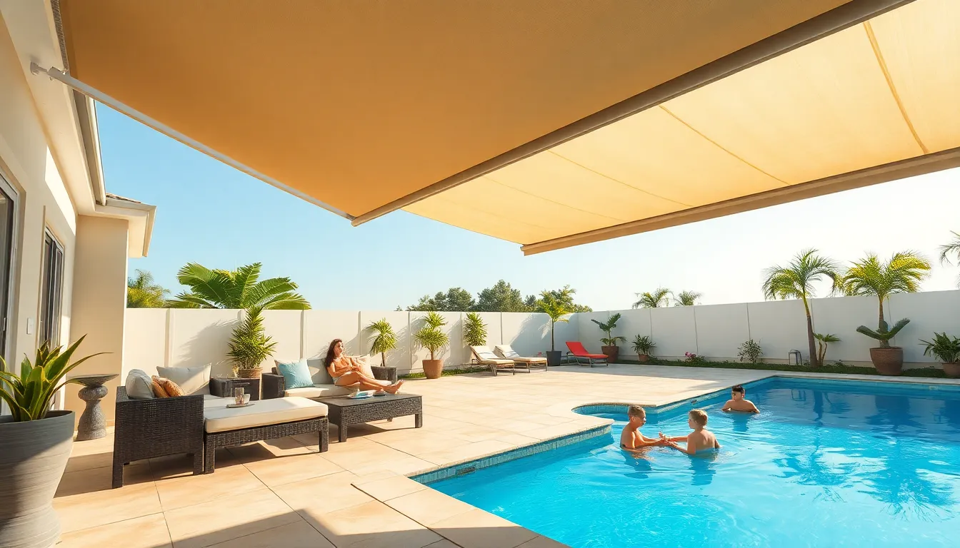 25 Stunning Covered Pool Patio Ideas to Transform Your Backyard Into a Year-Round Retreat 8 25 Stunning Covered Pool Patio Ideas to Transform Your Backyard Into a Year-Round Retreat 7