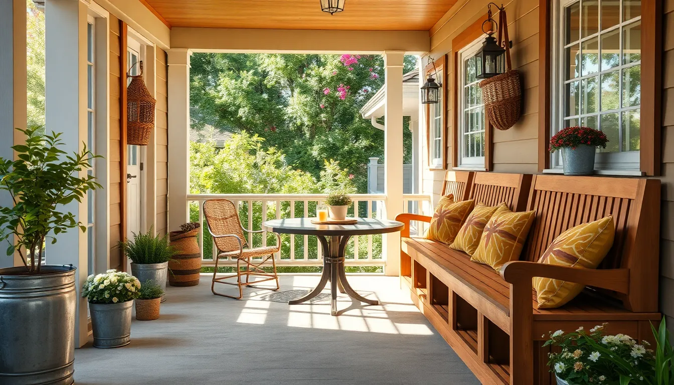 25 Cozy Back Porch Ideas to Transform Your Outdoor Space on Any Budget 8 25 Cozy Back Porch Ideas to Transform Your Outdoor Space on Any Budget 7