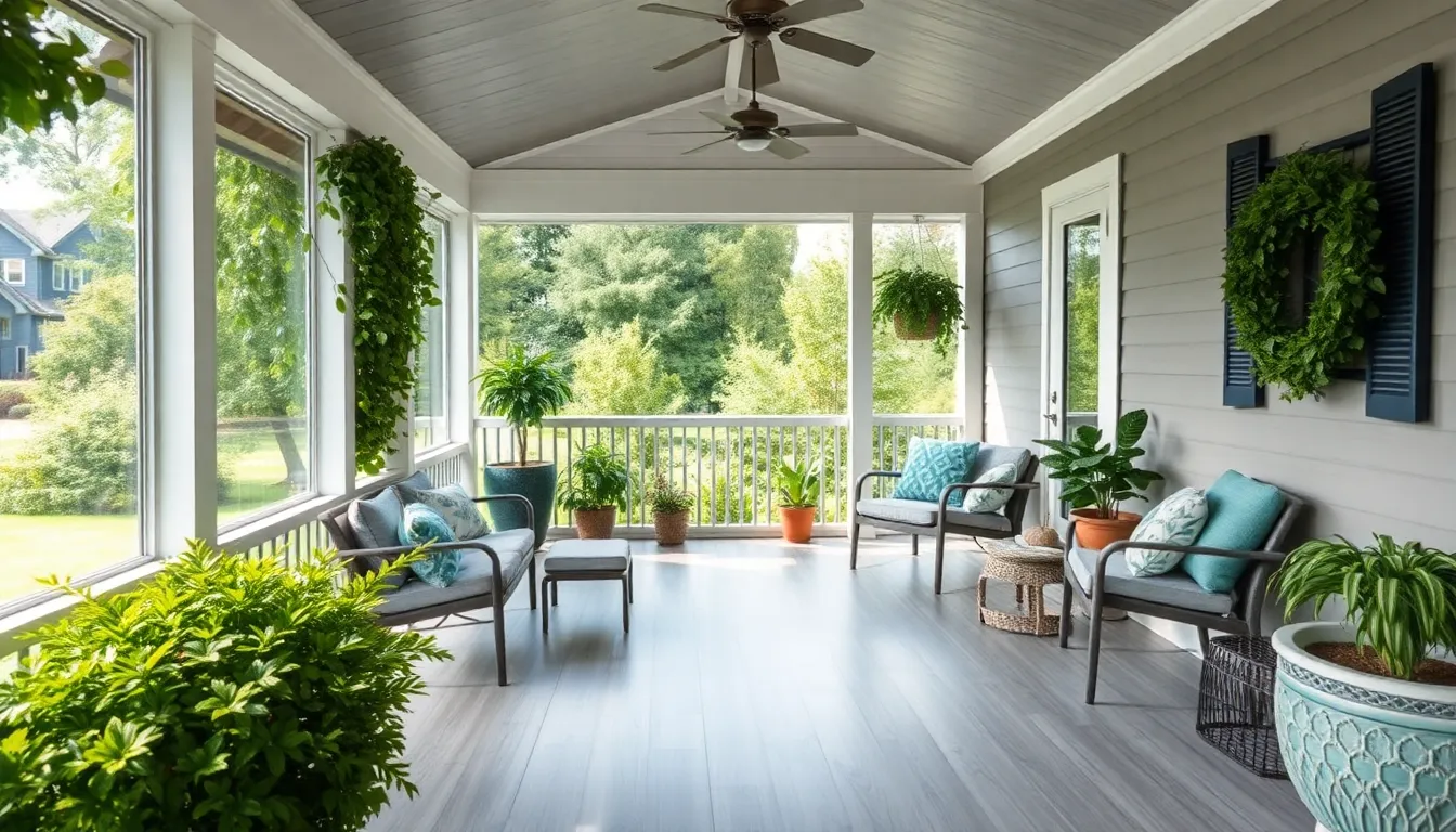 25 Stunning Enclosed Back Porch Ideas to Transform Your Outdoor Space 8 25 Stunning Enclosed Back Porch Ideas to Transform Your Outdoor Space 7