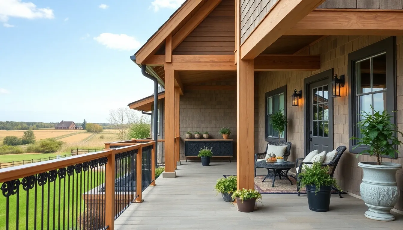23 Stunning Farmhouse Front Porch Ideas That'll Transform Your Home's Curb Appeal 8 23 Stunning Farmhouse Front Porch Ideas That'll Transform Your Home's Curb Appeal 7