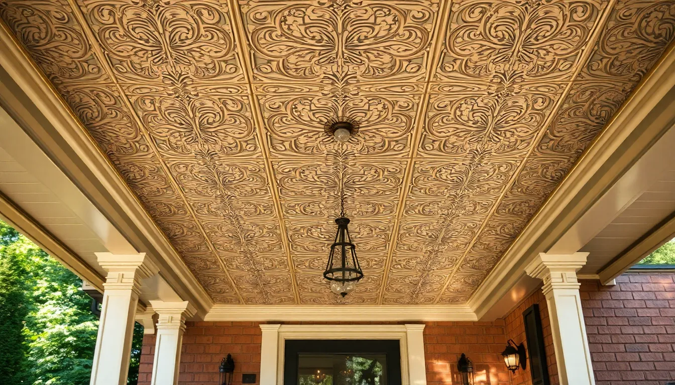25 Stunning Front Porch Ceiling Ideas That Will Transform Your Home's Curb Appeal 8 25 Stunning Front Porch Ceiling Ideas That Will Transform Your Home's Curb Appeal 7