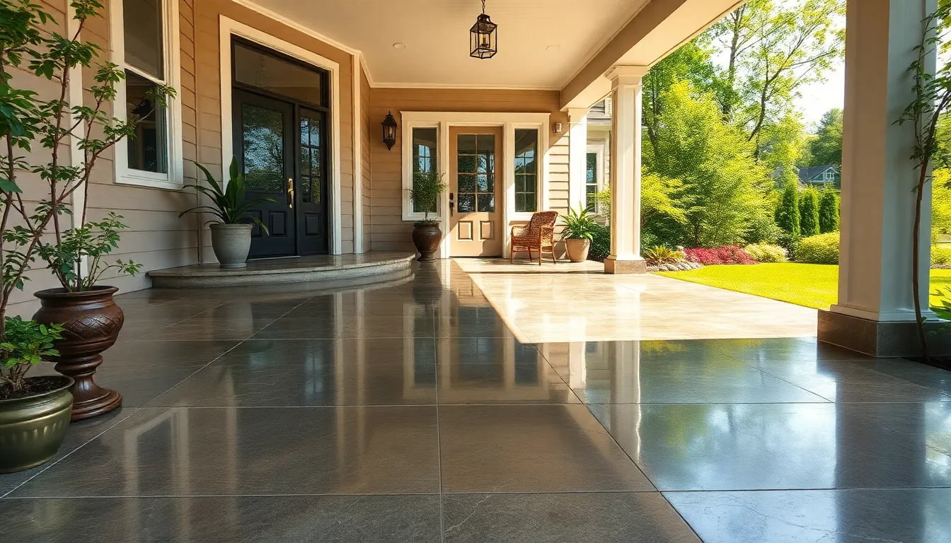 15+ Stunning Front Porch Concrete Ideas That Will Transform Your Home's Curb Appeal 8 15+ Stunning Front Porch Concrete Ideas That Will Transform Your Home's Curb Appeal 7