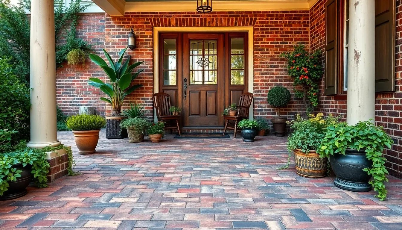 15 Front Porch Flooring Ideas That Will Transform Your Home's Curb Appeal 8 15 Front Porch Flooring Ideas That Will Transform Your Home's Curb Appeal 7