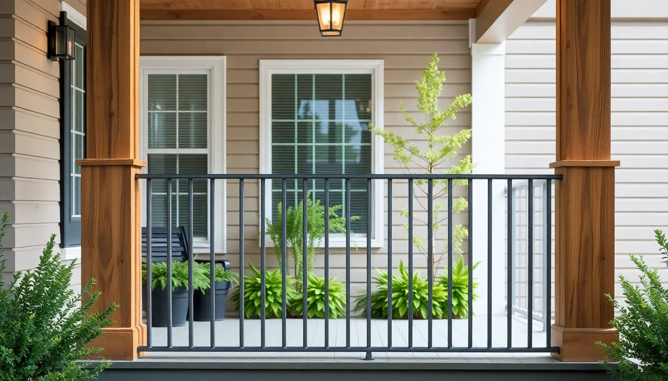 25 Stunning Front Porch Railing Ideas That'll Transform Your Home's Curb Appeal 8 25 Stunning Front Porch Railing Ideas That'll Transform Your Home's Curb Appeal 7