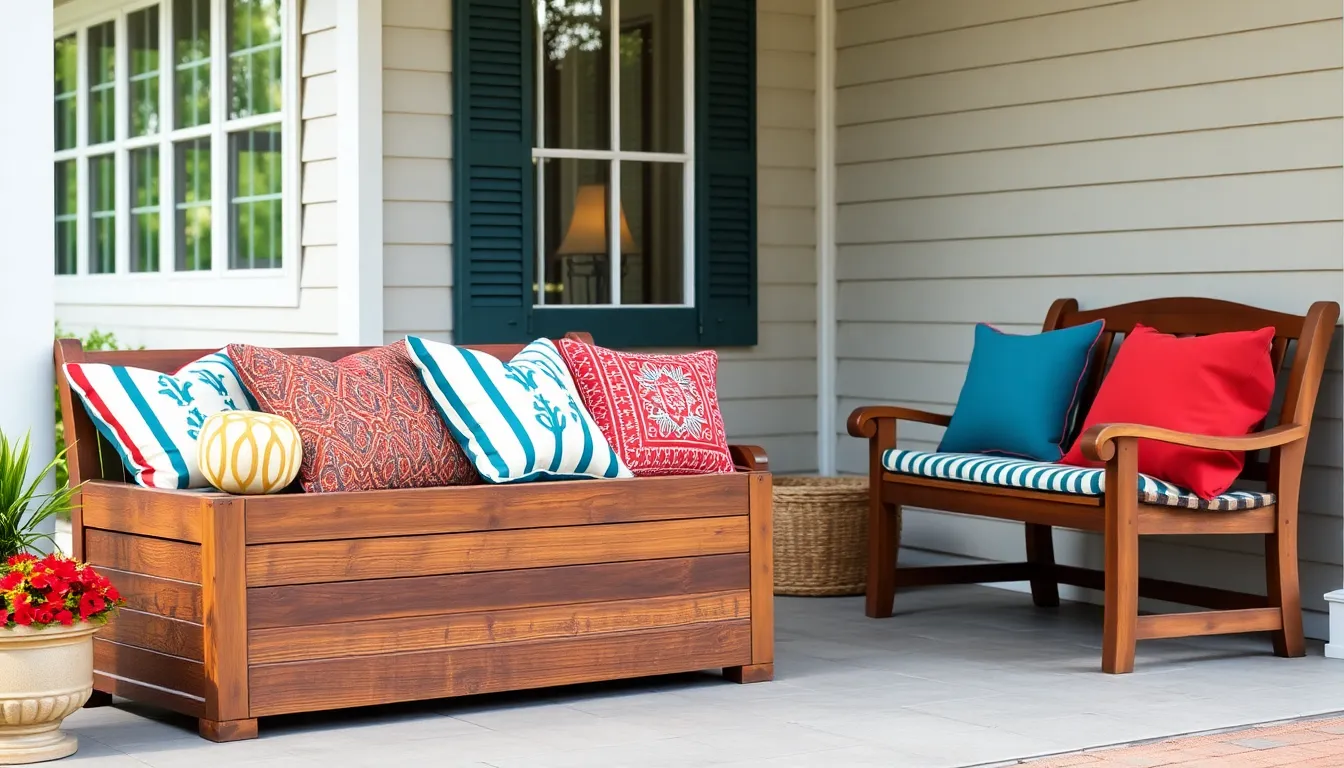 25 Front Porch Seating Ideas That Transform Your Space on Any Budget 8 25 Front Porch Seating Ideas That Transform Your Space on Any Budget 7