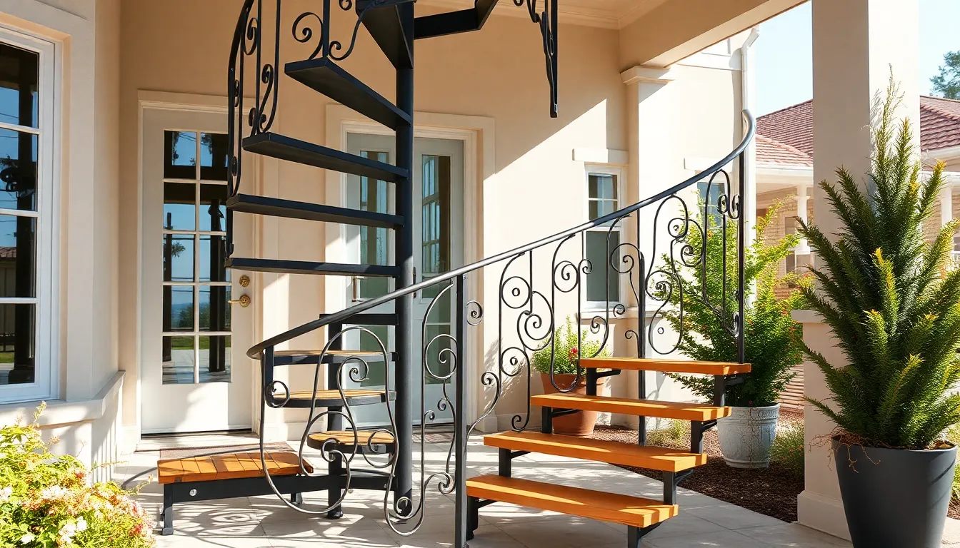 25 Front Porch Stairs Ideas That Will Transform Your Home's Curb Appeal 8 25 Front Porch Stairs Ideas That Will Transform Your Home's Curb Appeal 7