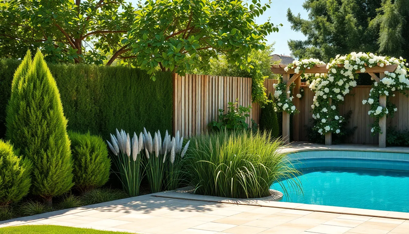 50 Stunning Landscape Ideas Around Pool to Transform Your Backyard Oasis 8 50 Stunning Landscape Ideas Around Pool to Transform Your Backyard Oasis 7
