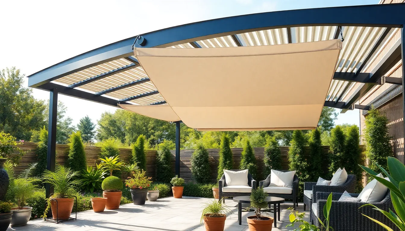 25 Stunning Metal Pergola Patio Ideas That Transform Your Outdoor Space 8 25 Stunning Metal Pergola Patio Ideas That Transform Your Outdoor Space 7