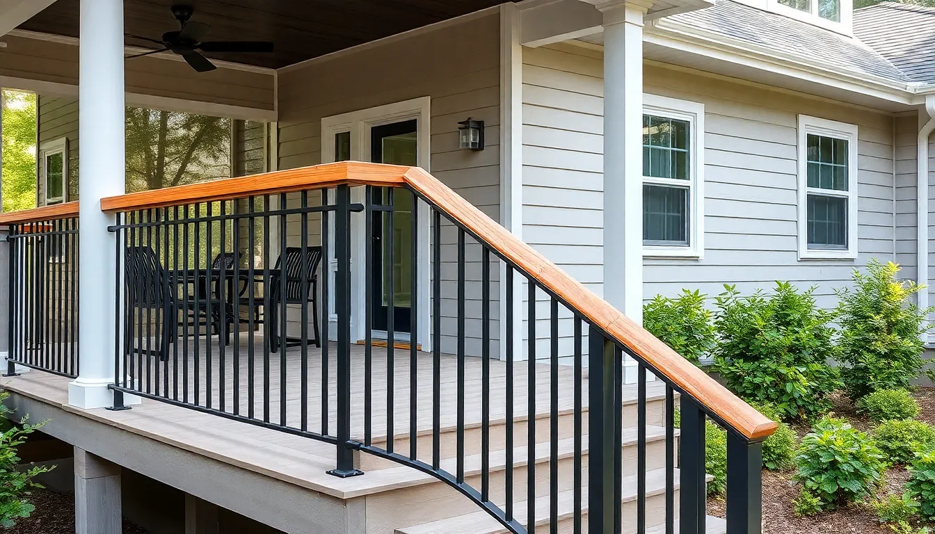25 Stunning Metal Porch Railing Ideas to Transform Your Home's Curb Appeal 8 25 Stunning Metal Porch Railing Ideas to Transform Your Home's Curb Appeal 7