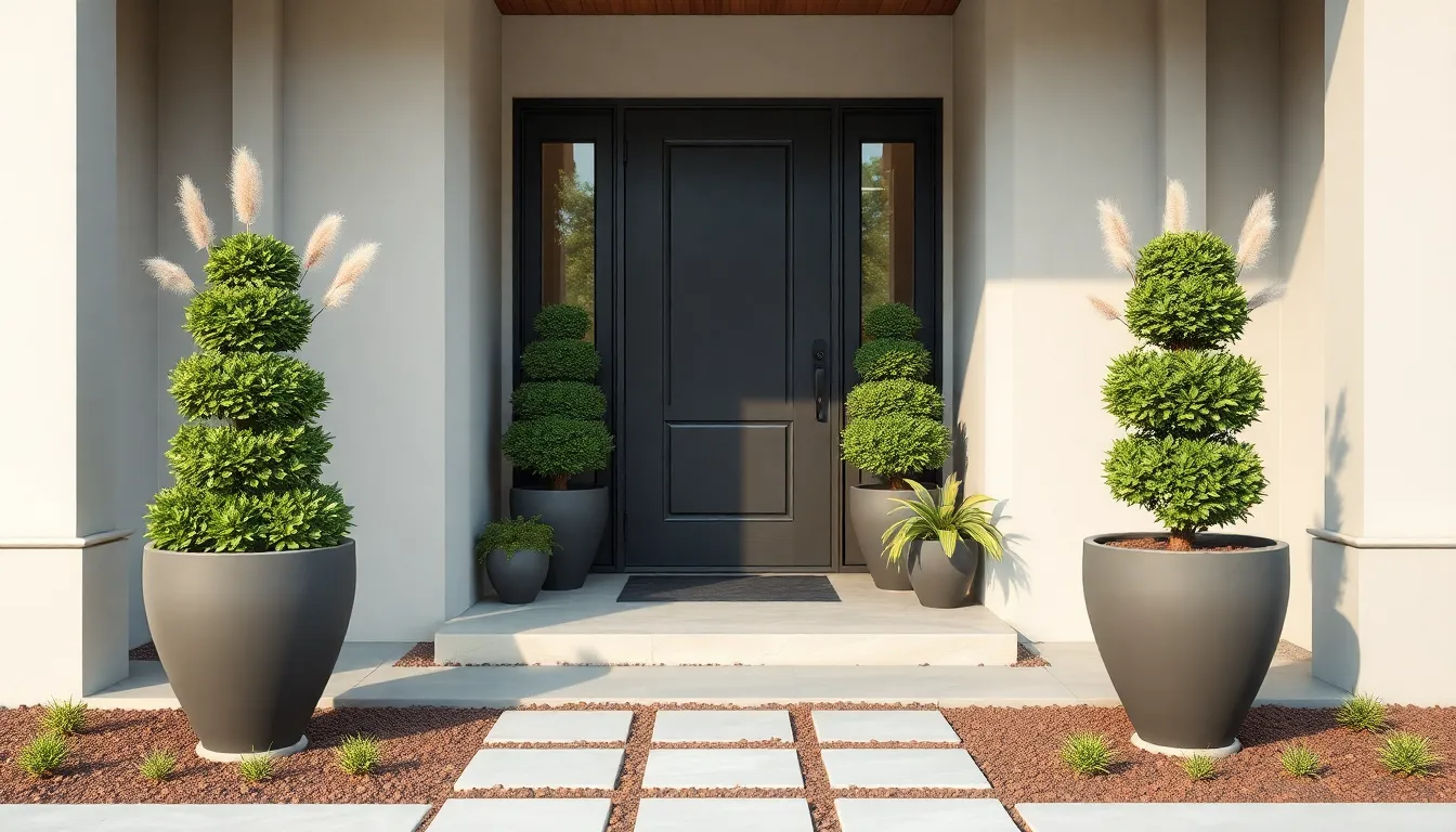 25 Modern Porch Ideas to Transform Your Home's Entrance in 2025 8 25 Modern Porch Ideas to Transform Your Home's Entrance in 2025 7