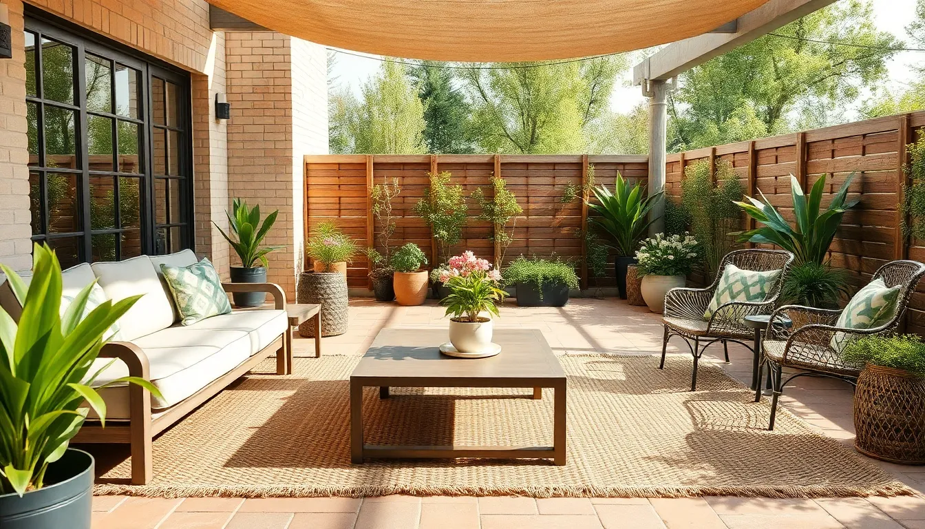 25 Outdoor Patio Rug Ideas to Transform Your Space on Any Budget 8 25 Outdoor Patio Rug Ideas to Transform Your Space on Any Budget 7