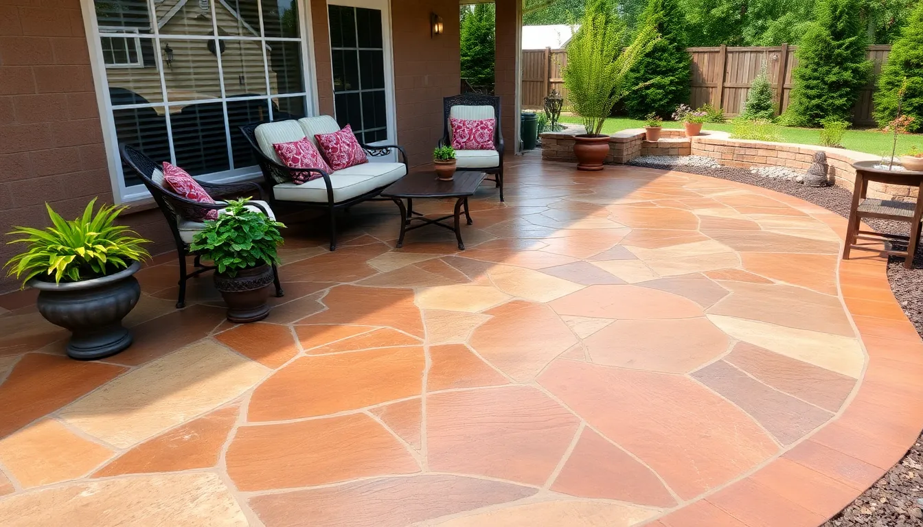 15 Stunning Patio Concrete Floor Ideas That'll Transform Your Outdoor Space 8 15 Stunning Patio Concrete Floor Ideas That'll Transform Your Outdoor Space 7