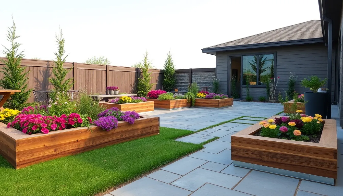 25 Stunning Patio Landscaping Ideas Border Designs That Transform Any Outdoor Space 7