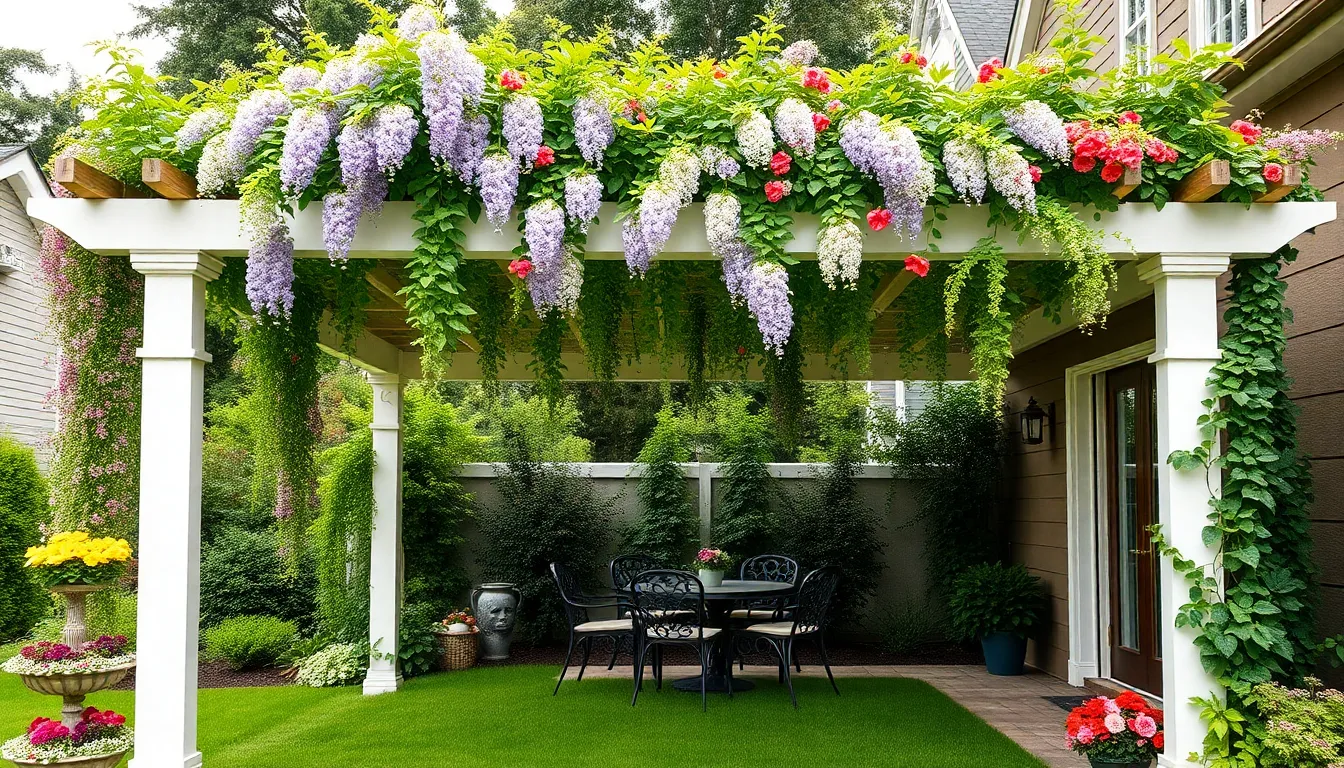 25 Stunning Patio Pergola Ideas Attached to House That Transform Your Backyard 8 25 Stunning Patio Pergola Ideas Attached to House That Transform Your Backyard 7