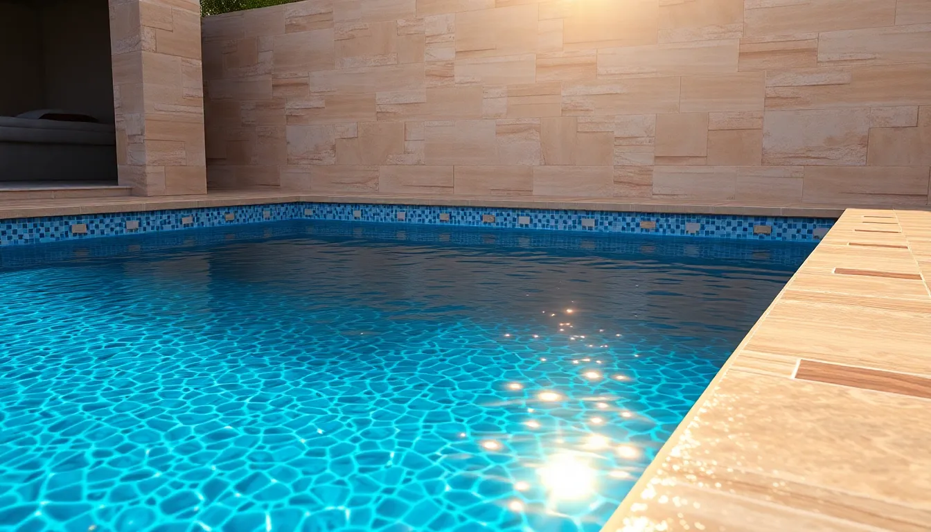 25 Stunning Pool Stone and Tile Ideas to Transform Your Backyard Oasis 8 25 Stunning Pool Stone and Tile Ideas to Transform Your Backyard Oasis 7