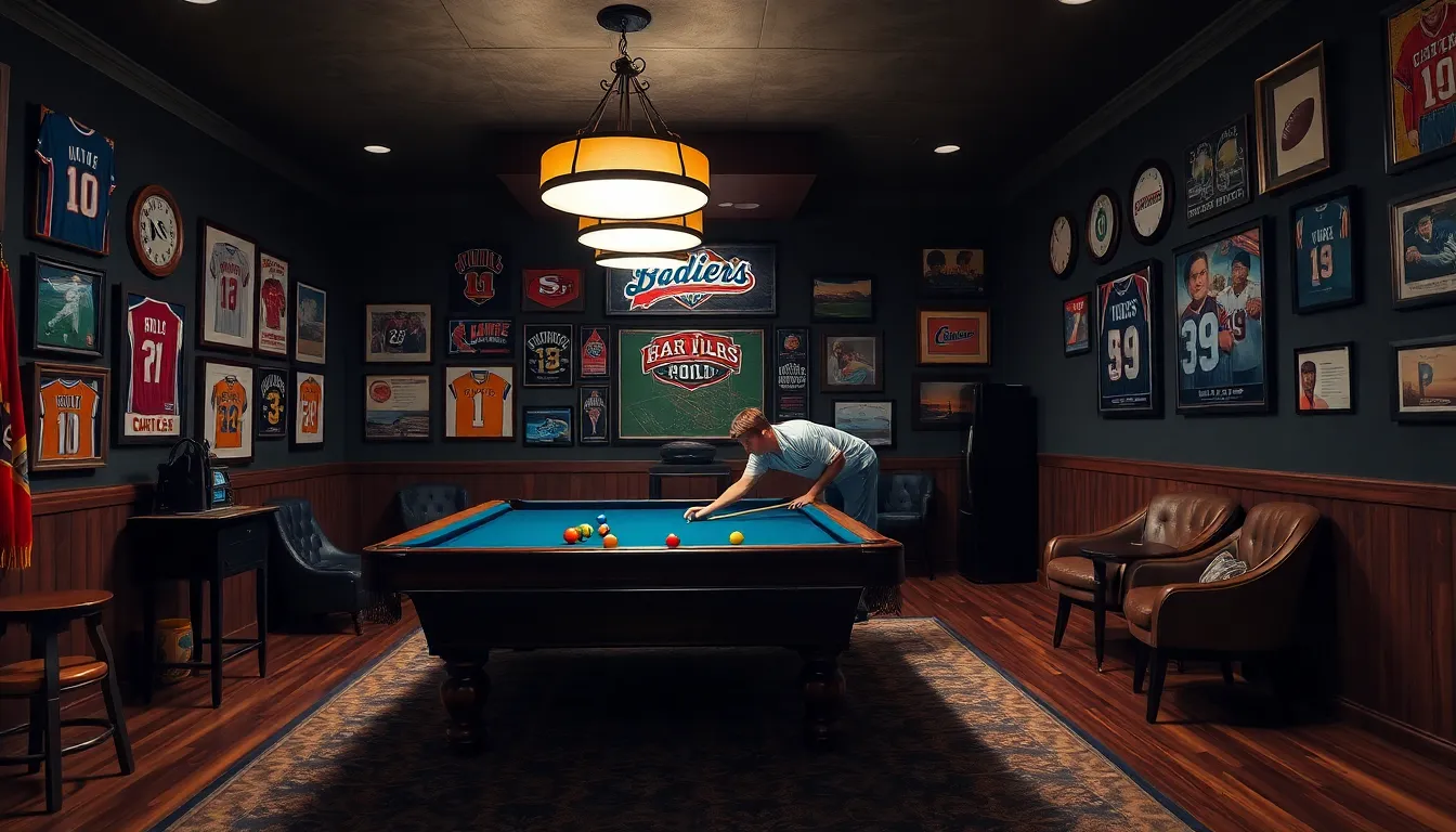 50+ Pool Table Room Ideas That'll Transform Your Home Into the Ultimate Game Room 8 50+ Pool Table Room Ideas That'll Transform Your Home Into the Ultimate Game Room 7