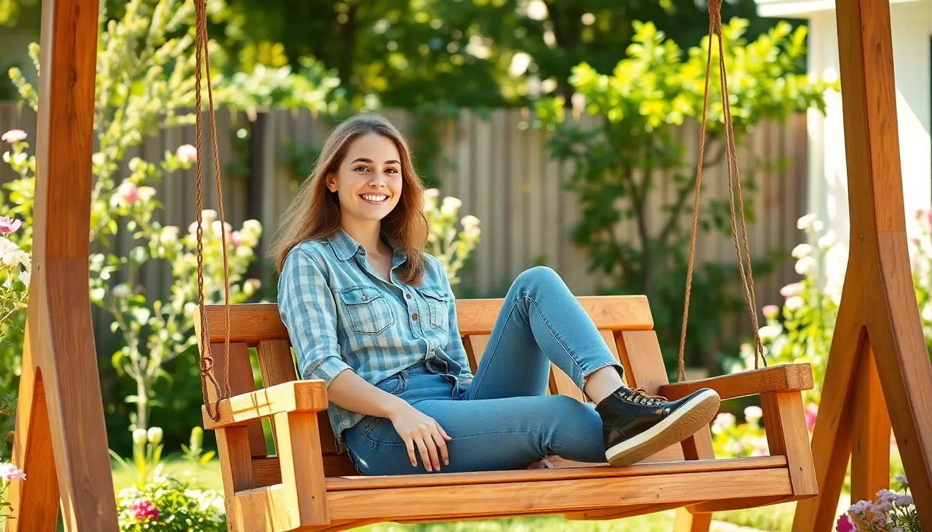 15 Creative Porch Swing Hanging Ideas That Transform Your Outdoor Space 8 15 Creative Porch Swing Hanging Ideas That Transform Your Outdoor Space 7