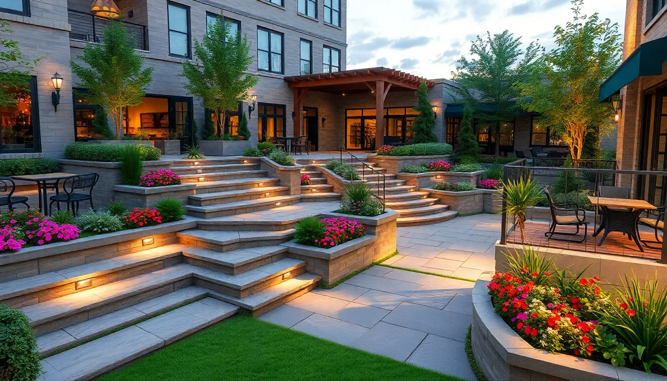 27 Stunning Raised Patio Ideas with Steps to Transform Your Backyard 8 27 Stunning Raised Patio Ideas with Steps to Transform Your Backyard 7