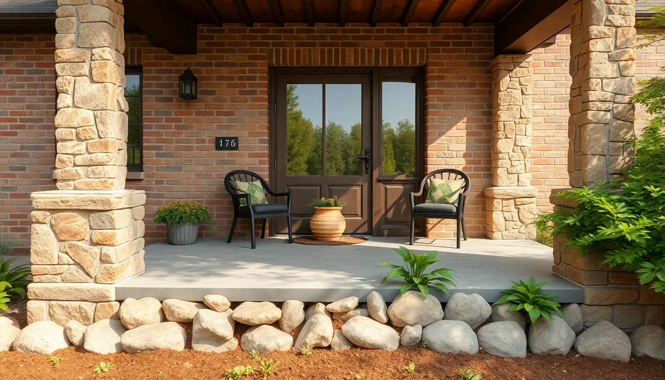 27 Rustic Front Porch Ideas That'll Transform Your Home's Curb Appeal 8 27 Rustic Front Porch Ideas That'll Transform Your Home's Curb Appeal 7