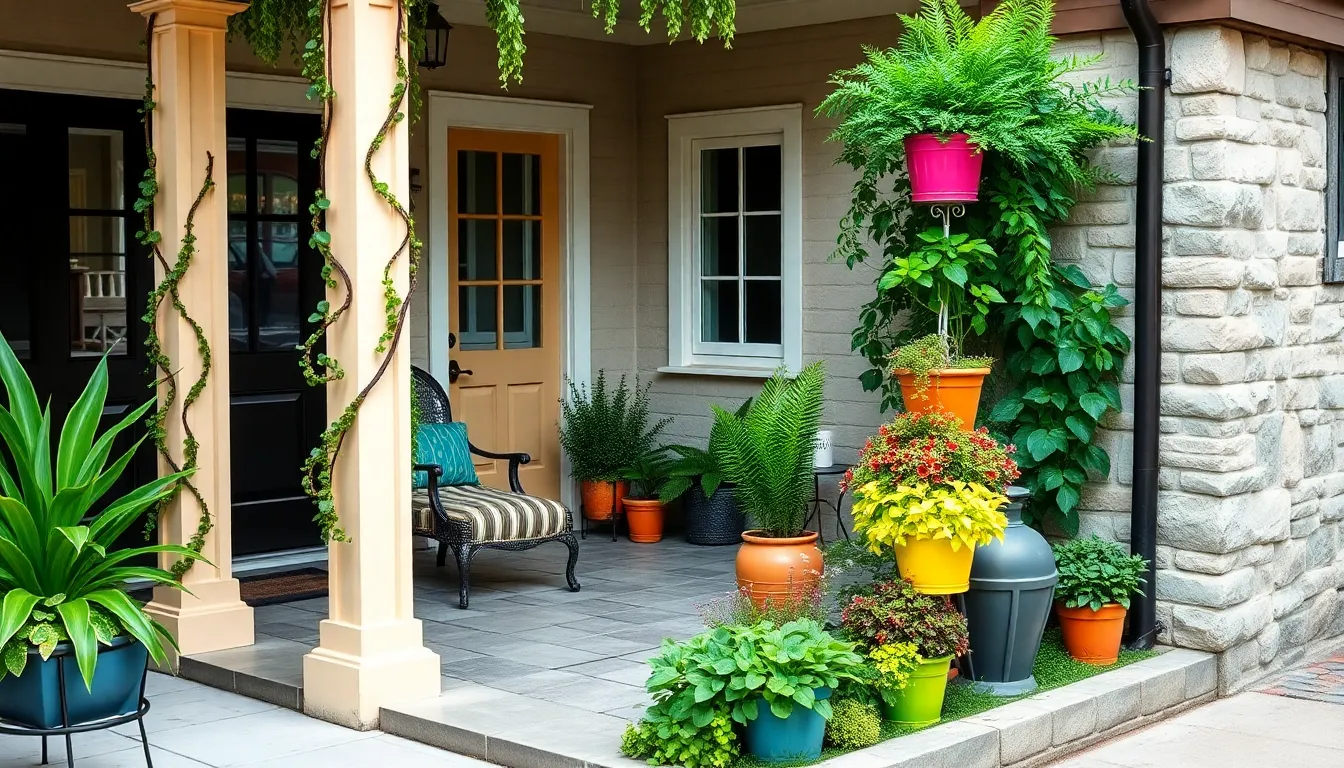 27 Small Front Patio Ideas That Will Transform Your Tiny Space Into an Oasis 7