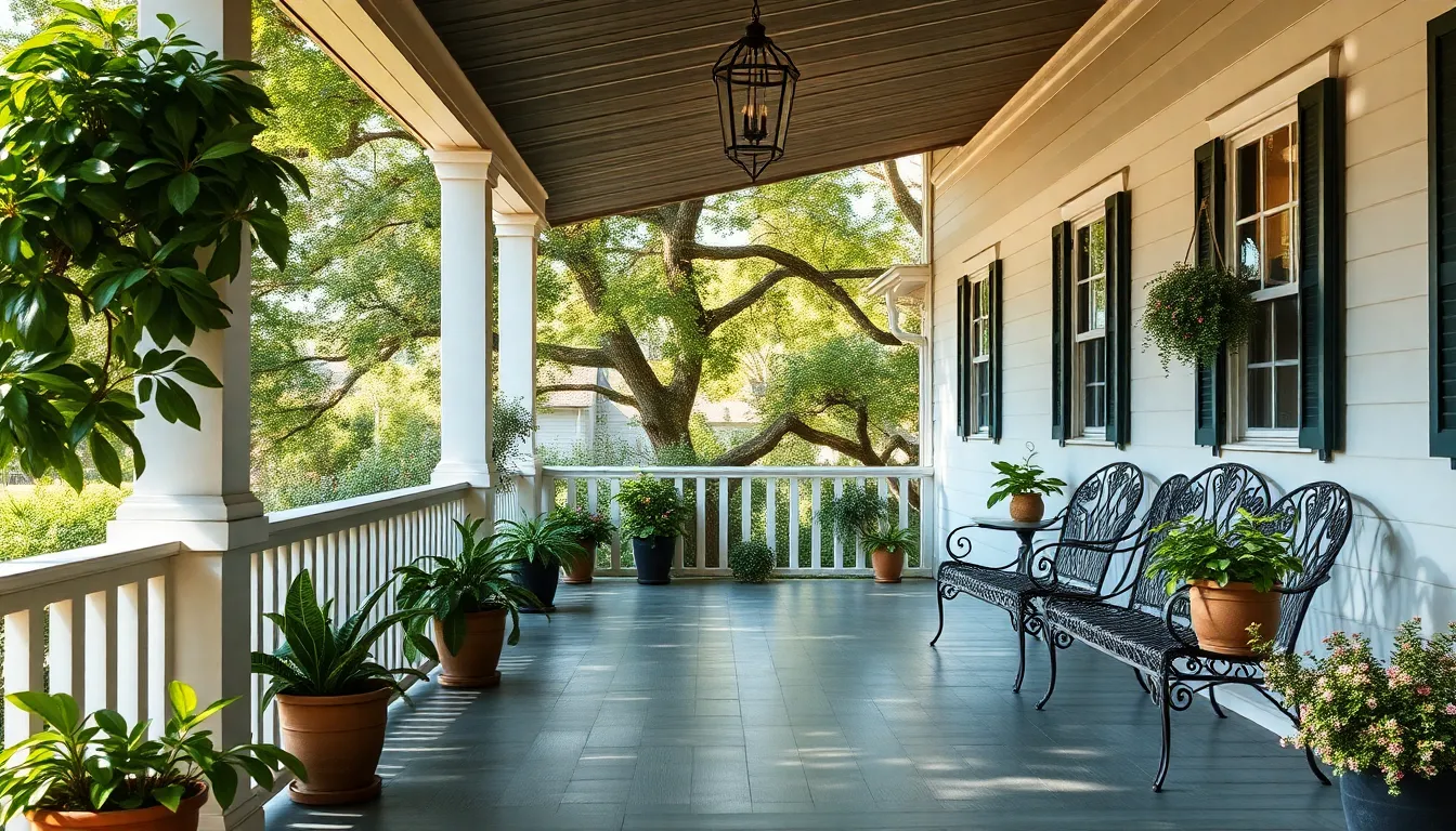 25 Southern Front Porch Ideas to Transform Your Home's Curb Appeal 8 25 Southern Front Porch Ideas to Transform Your Home's Curb Appeal 7