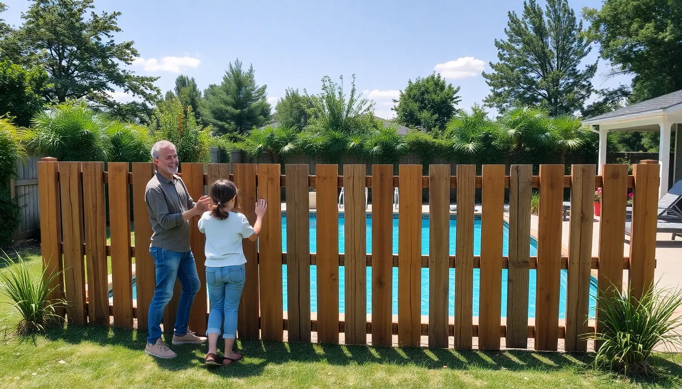 25 Swimming Pool Fence Ideas That Combine Safety with Stunning Style (2025) 7