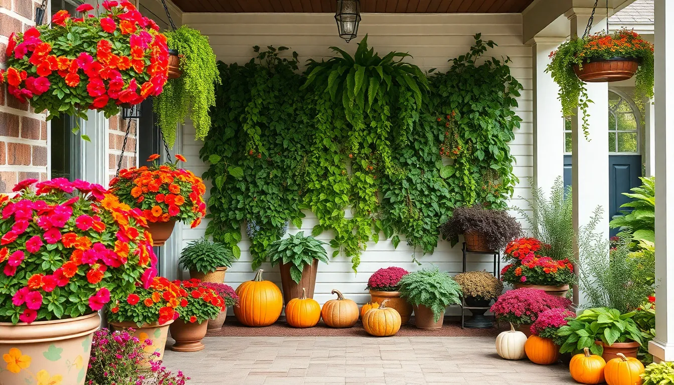 25 Stunning Uncovered Front Porch Ideas to Transform Your Entrance on Any Budget 8 25 Stunning Uncovered Front Porch Ideas to Transform Your Entrance on Any Budget 7