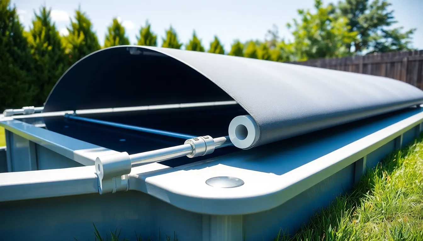 15 Above Ground Pool Cover Ideas That Will Save You Money & Time 10 15 Above Ground Pool Cover Ideas That Will Save You Money & Time 9