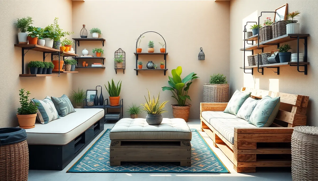 27 Cheap Apartment Patio Ideas That'll Transform Your Space for Under $100 10 27 Cheap Apartment Patio Ideas That'll Transform Your Space for Under $100 9