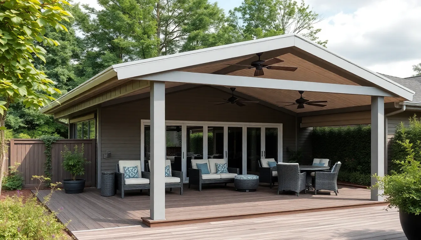 25 Stunning Attached Covered Patio Ideas to Transform Your Outdoor Space in 2025 9
